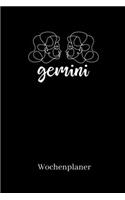 Wochenplaner: A5 6x9 Tagebuch I Wochenkalender I Jahresplaner I Jahreskalender I Terminplaner I für Männer und Frauen, Mädchen und Jungen- Sternzeichen Tierkreisz