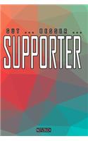 Gut - Besser - Supporter Notizbuch: Perfekt für Supporter. 120 freie Seiten für deine Notizen. Eignet sich als Geschenk, Notizbuch oder als Abschieds oder Abgängergeschenk.