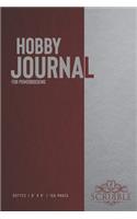 Hobby Journal for Powerbocking: 150-page dotted grid Journal with individually numbered pages for Hobbyists and Outdoor Activities . Matte and color cover. Classical/Modern design.(841 Hobby Journal)
