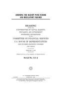 Assessing the Madoff Ponzi scheme and regulatory failures