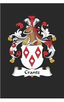 Crantz: Crantz Coat of Arms and Family Crest Notebook Journal (6 x 9 - 100 pages)