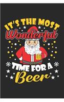 It's The Most Wonderful Time For A Beer: Funny Sketchbook For Drawing Adults 6x9 Inches With 120 Blank Pages