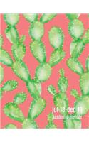 Academic Planner 2018-2019: Cactus Design - Jul 18 - Dec 19 - 18 Month Mid-Year Weekly View Planner Organizer with Motivational Quotes + To-Do Lists(Weekly View Planners)