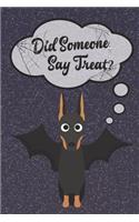 Dobermann Lined Notebook: A Halloween Themed Notebook for Dobermann Lovers(30 Dog Halloween Notebooks and Journals)