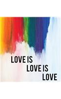 Love is Love Wedding Guest Book