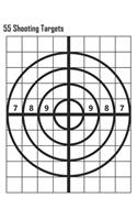 55 Shooting Targets: Bullseye Shooting Targets(Shooting Targets)
