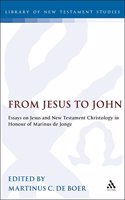 From Jesus to John: Essays on Jesus and New Testament Christology in Honour of Marius De Jonge: No. 84. (Journal for the Study of the New Testament Supplement S.)