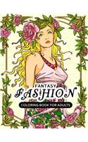 Fantasy Fashion Coloring Book for Adults