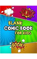 Blank Comic Book For Kids