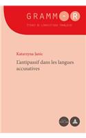 L'Antipassif Dans Les Langues Accusatives