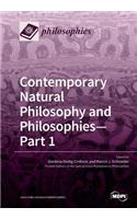 Contemporary Natural Philosophy and Philosophies-Part 1