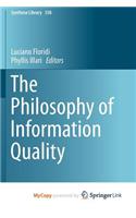 The Philosophy of Information Quality