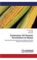 Estimation of Genetic Parameters in Maize