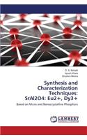 Synthesis and Characterization Techniques