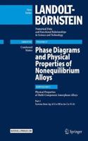 Phase Diagrams and Physical Properties of Nonequilibrium Alloys