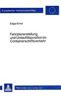 Fahrplanerstellung Und Umlaufdisposition Im Containerschiffsverkehr