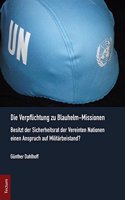 Die Verpflichtung Zu Blauhelm-Missionen
