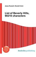 List of Beverly Hills, 90210 Characters