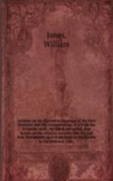 LECTURES ON THE FIGURATIVE LANGUAGE OF