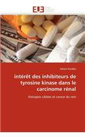 Intérêt des inhibiteurs de tyrosine kinase dans le carcinome rénal