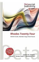 Rhodes Twenty Four: (English)