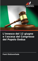 L'innesco del 12 giugno e l'ascesa del Congresso del Popolo Oodua