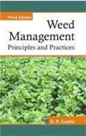 Weed Management Principles And Practices
