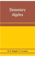 Elementary algebra