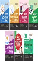 Olympiad Champs Science, Mathematics, English, Cyber & Gk Class 6 with 30 Mock Tests