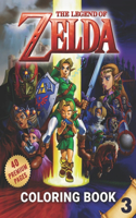 The Legend Of Zelda Coloring Book Vol3: Funny Coloring Books for Legend of Zelda Fans(3 Legend of Zelda)
