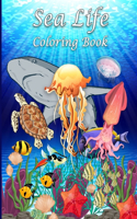 Sea Life Coloring Book