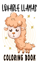 Lovable Llamas Coloring Book