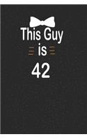 This guy is 42
