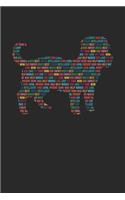 Morkie Journal - Morkie Notebook 'Word Cloud' - Gift for Morkie Lovers