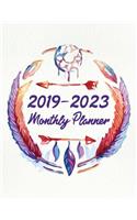 2019 - 2023 Monthly Planner