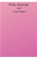 Pink Journal with Lined Pages
