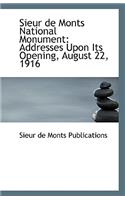 Sieur de Monts National Monument