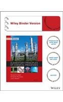 Elementary Principles of Chemical Processes, Binder Ready Version