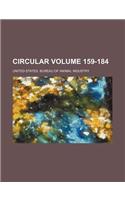 Circular Volume 159-184