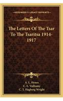 Letters of the Tsar to the Tsaritsa 1914-1917