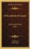 Of The Authority Of Councils