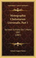 Monographia Cladoniarum Universalis, Part 1
