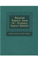 Biennial Report, Issue 16