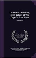 Universal Exhibition, 1855, Colony Of The Cape Of Good Hope