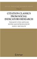 Citation Classics from Social Indicators Research