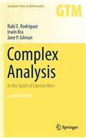 Complex Analysis