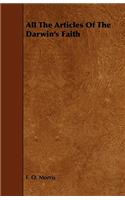 All The Articles Of The Darwin's Faith
