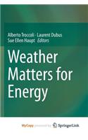 Weather Matters for Energy