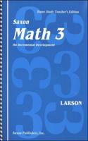 Saxon Math Course 3: Teacher Package Grade 8