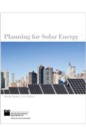 Planning for Solar Energy